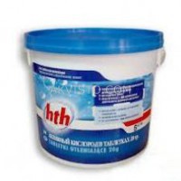 HTH Активный кислород 5.0кг (в таблетках по 20гр) - akvisto.com - Екатеринбург