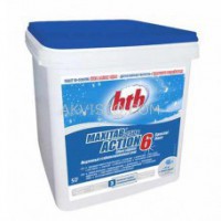 HTH maxitab action 6, комплексный препарат, (в двухслойных табл. по 250 г), К801797Н1, 5 кг - akvisto.com - Екатеринбург