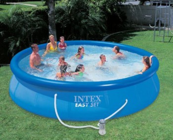Бассейн INTEX круглый Easy Set 457х107 см (комплект) 56409 - akvisto.com - Екатеринбург