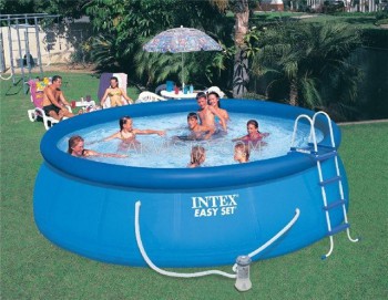 Бассейн INTEX круглый Easy Set 457х122 см (комплект) 28168/54916 - akvisto.com - Екатеринбург
