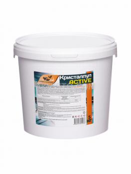 Кристалпул AKTIV гипохлорит кальция нестабилизированный 70%, 7гр таблетки, ведро 25кг - akvisto.com - Екатеринбург