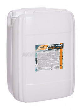 Кристалпул AQUAFLOK LQ коагулирующее средство, канистра 20л/24кг, шт - akvisto.com - Екатеринбург